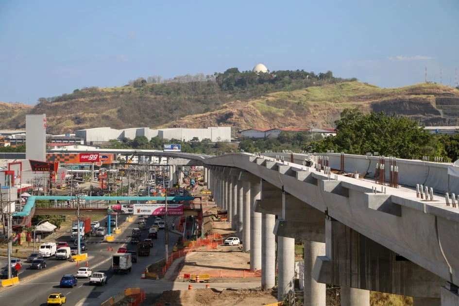 Construcción de la extensión de la Línea 1 del Metro de Panamá tiene 50