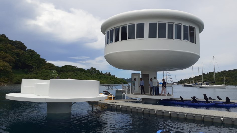 Inauguran proyecto SeaPod Eco, casas flotantes ecológicas en Panamá - Inf.  General | Agencia de Noticias Panamá